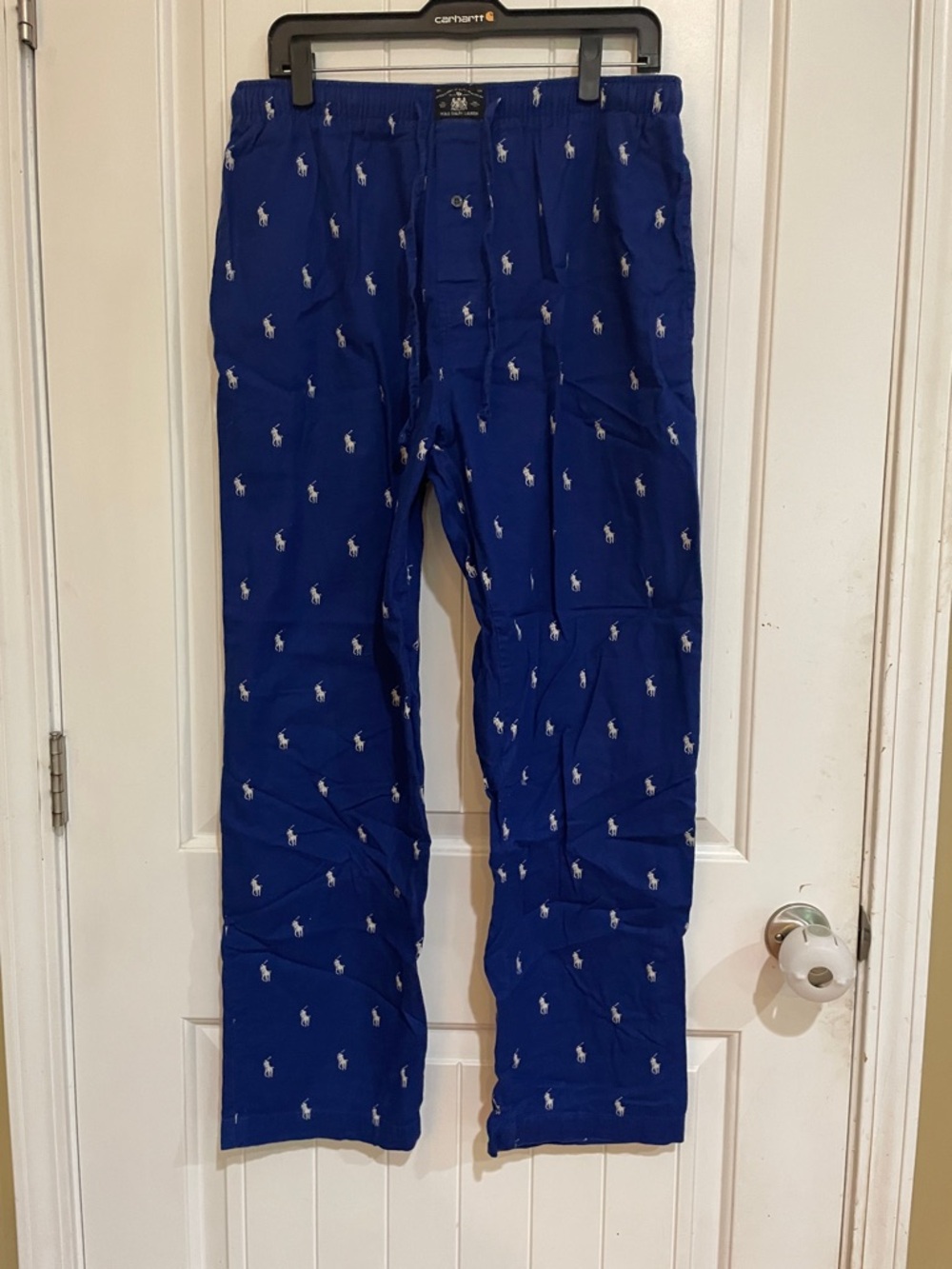 Polo by Ralph Lauren Royal Blue Logo Sleep Pants size medium